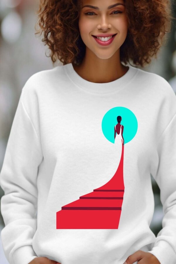 Sweat Col Rond Femme en Gros | Red Girl Carpet