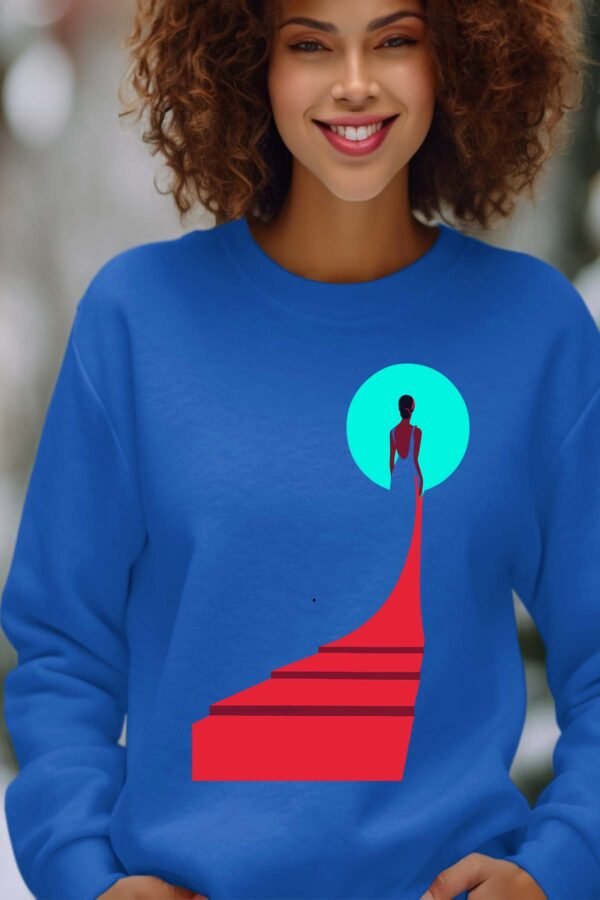 Sweat Col Rond Femme en Gros | Red Girl Carpet