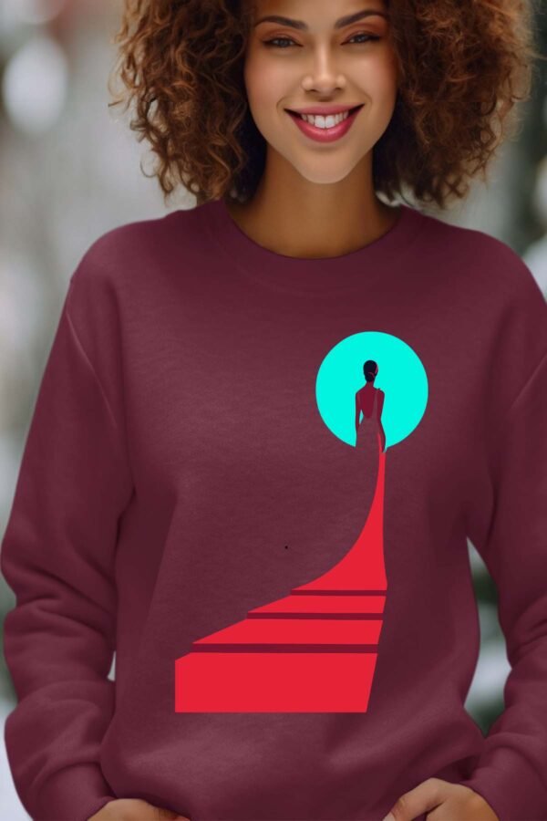 Sweat Col Rond Femme en Gros | Red Girl Carpet