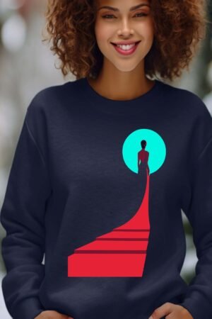 Sweat Col Rond Femme en Gros | Red Girl Carpet