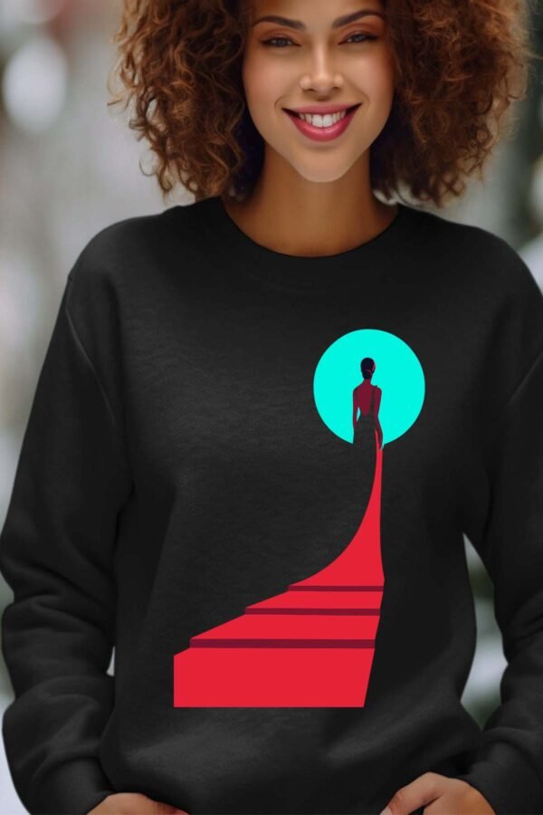 Sweat Col Rond Femme en Gros | Red Girl Carpet