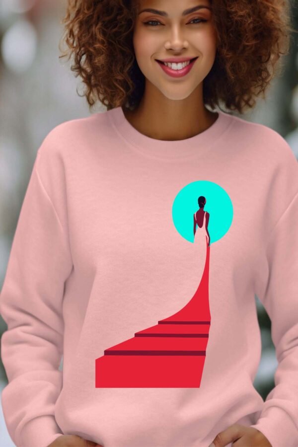 Sweat Col Rond Femme en Gros | Red Girl Carpet