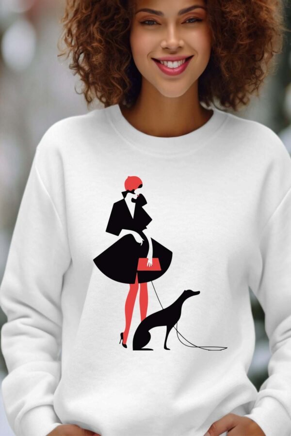 Sweat Col Rond Femme en Gros | Red Walk