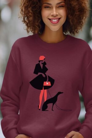 Sweat Col Rond Femme en Gros | Red Walk