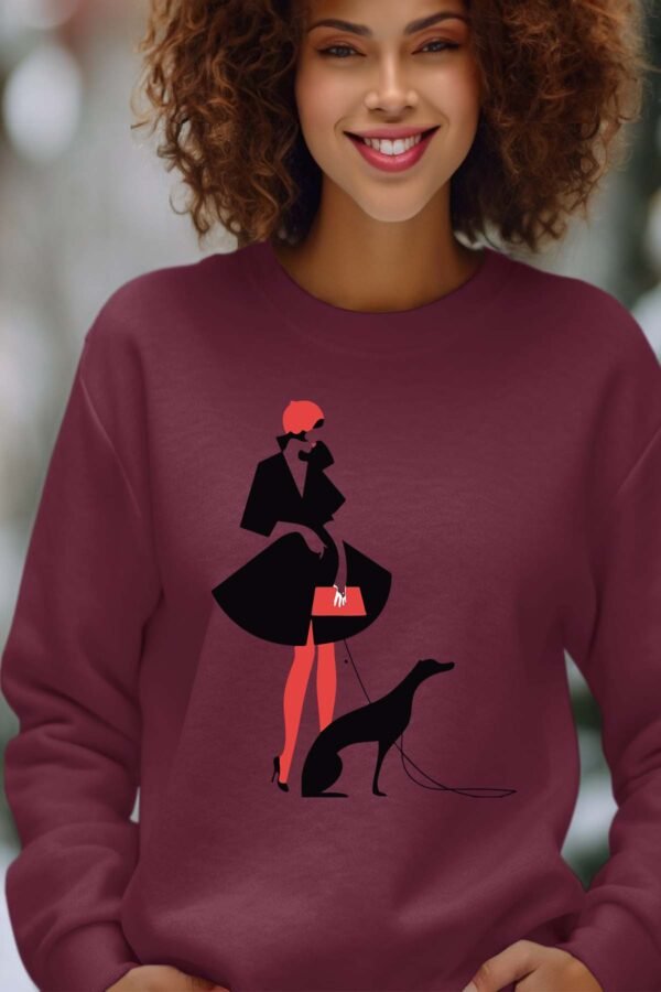 Sweat Col Rond Femme en Gros | Red Walk