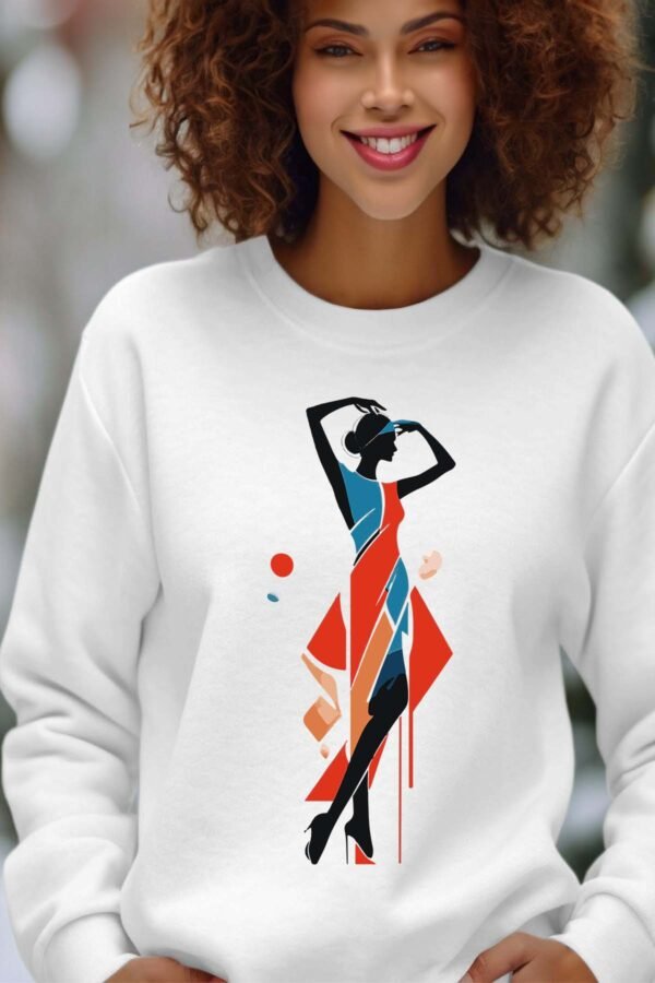 Sweat Col Rond Femme en Gros | Silhouette Art