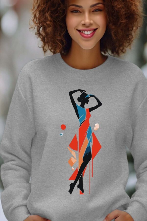 Sweat Col Rond Femme en Gros | Silhouette Art