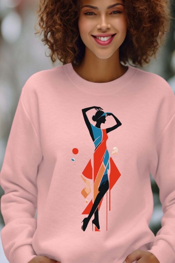 Sweat Col Rond Femme en Gros | Silhouette Art