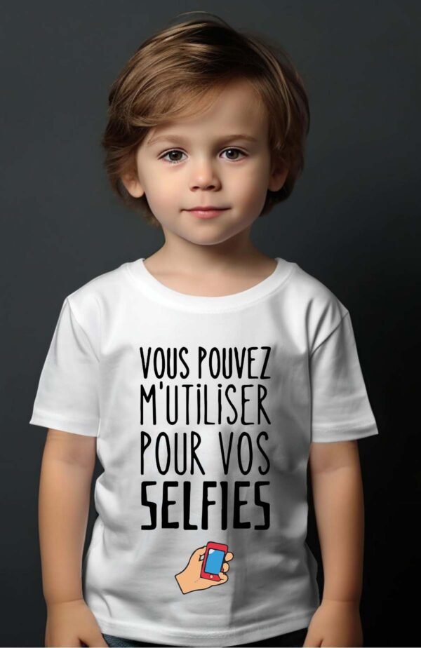 T-shirt Garçon en Gros | Utiliser Selfies