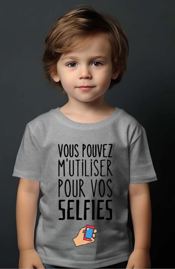 T-shirt Garçon en Gros | Utiliser Selfies