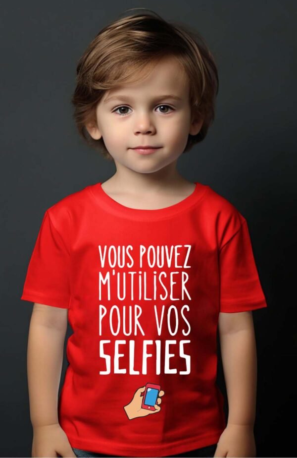 T-shirt Garçon en Gros | Utiliser Selfies