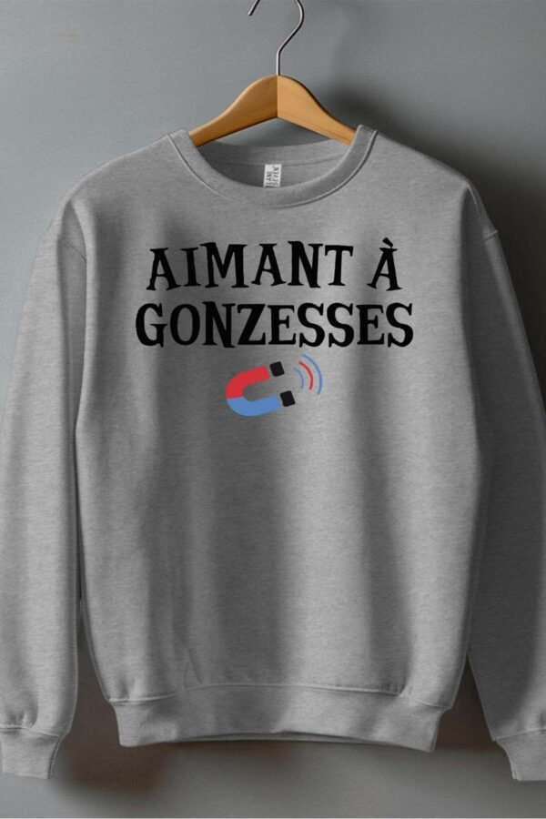 Sweat Col Rond Garçon en Gros | Aimant Gonzesses
