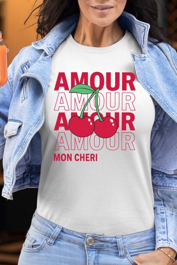 Amour cerise - Tshirt Femme