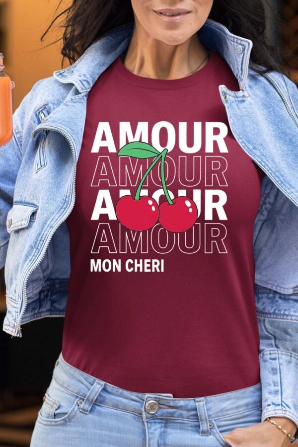 Amour cerise - Tshirt Femme