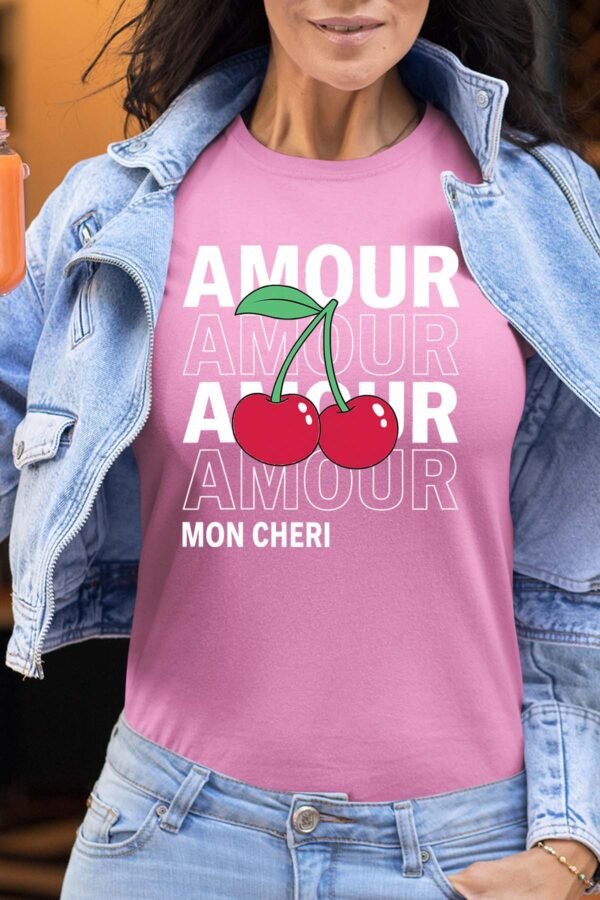 Amour cerise - Tshirt Femme