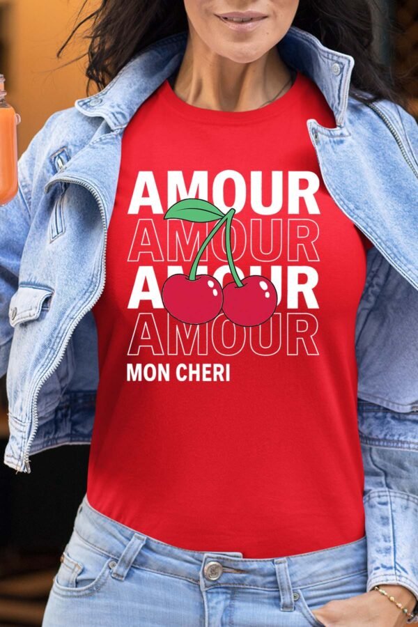 Amour cerise - Tshirt Femme