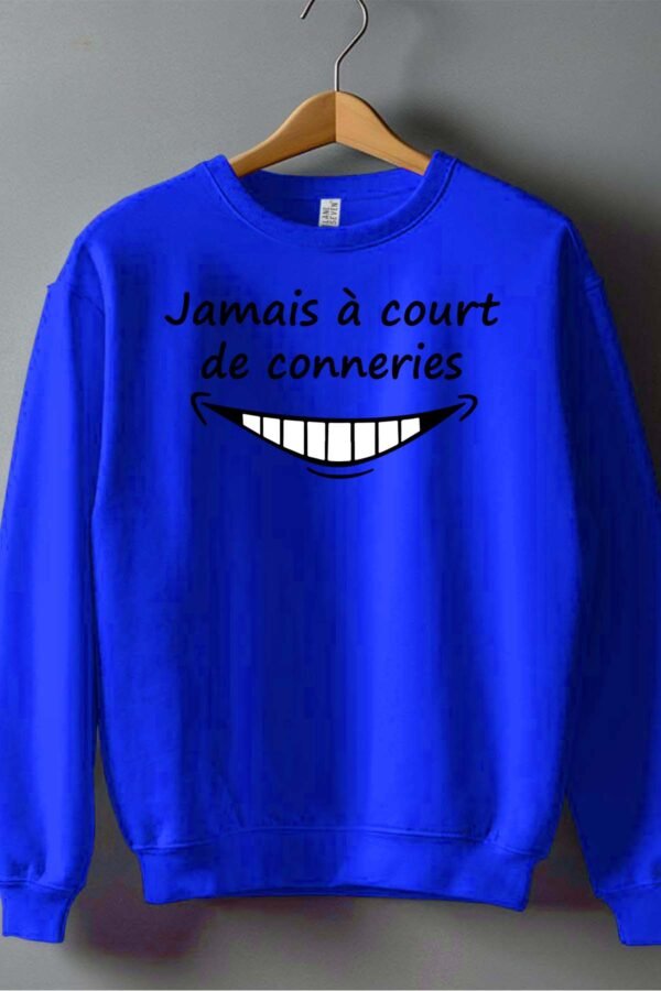 Sweat Col Rond Garçon en Gros | Court conneries