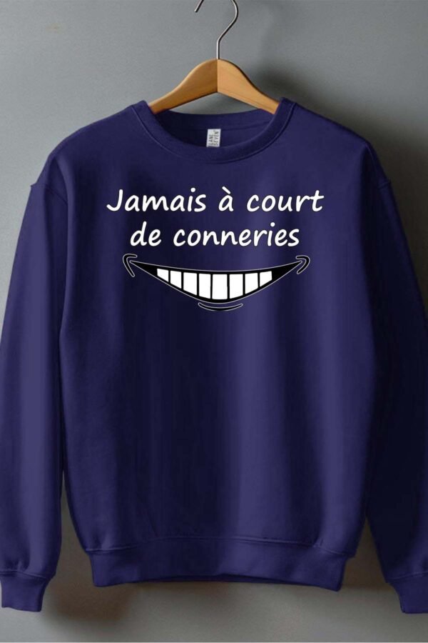 Sweat Col Rond Garçon en Gros | Court conneries