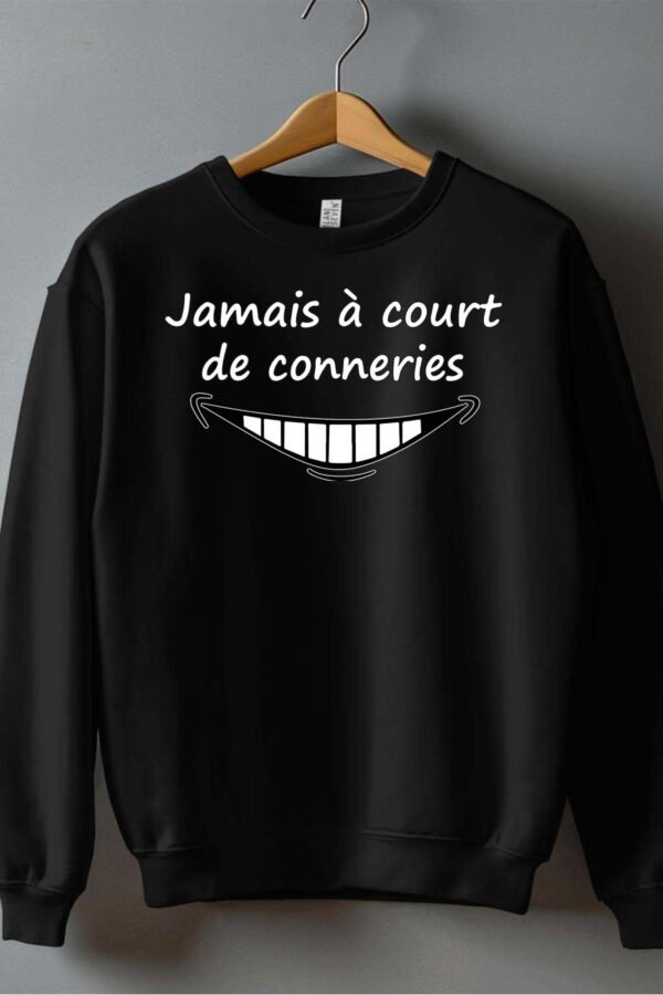 Sweat Col Rond Garçon en Gros | Court conneries