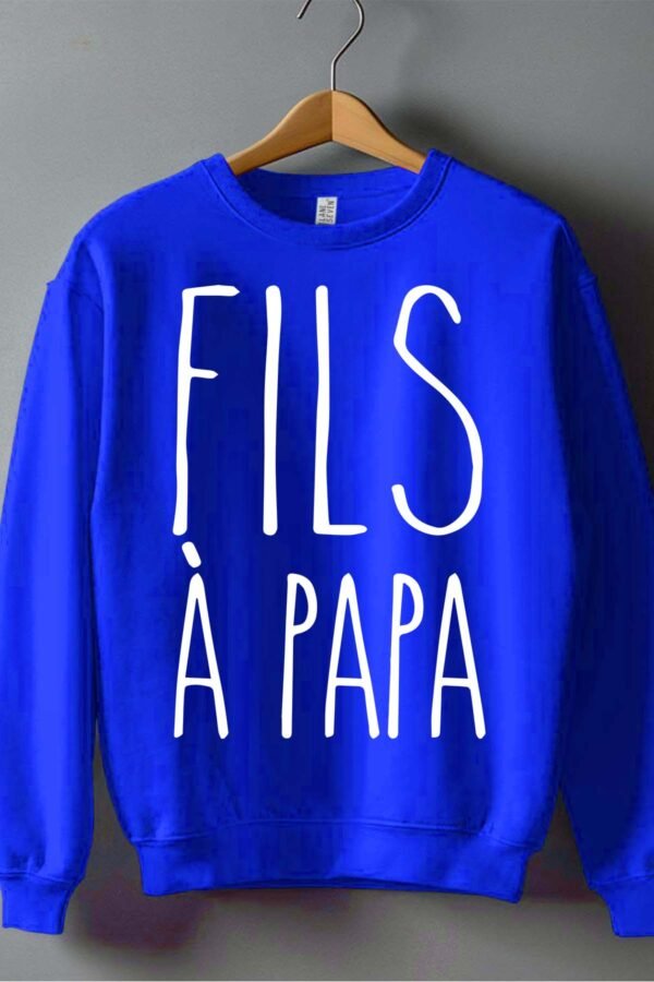 Sweat Col Rond Garçon en Gros | Fils papa