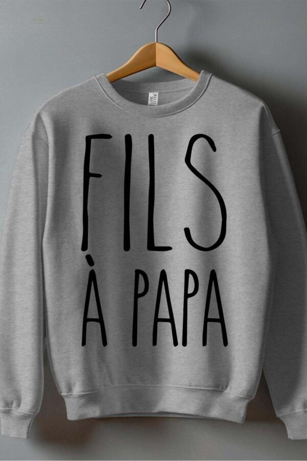Sweat Col Rond Garçon en Gros | Fils papa