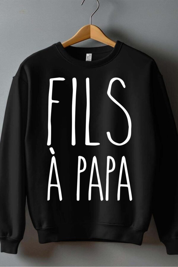 Sweat Col Rond Garçon en Gros | Fils papa
