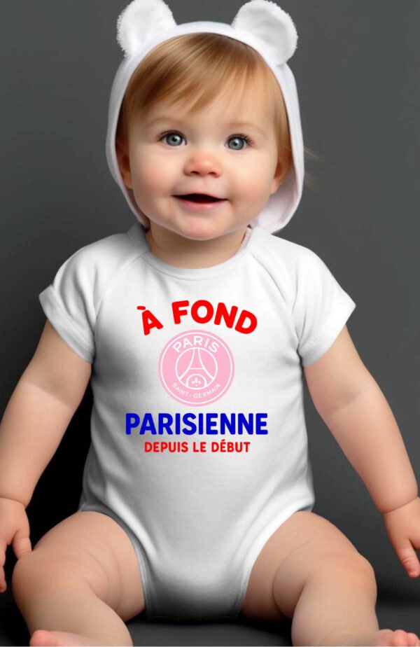 fond parisienne - Body Bébé Fille
