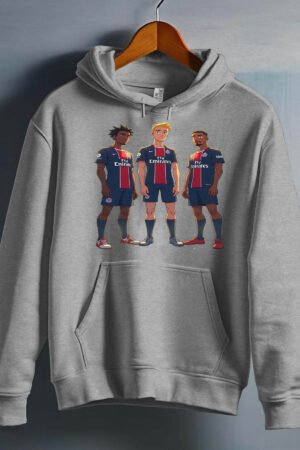 ghibli Psg – Sweat capuche Garçon – Gris