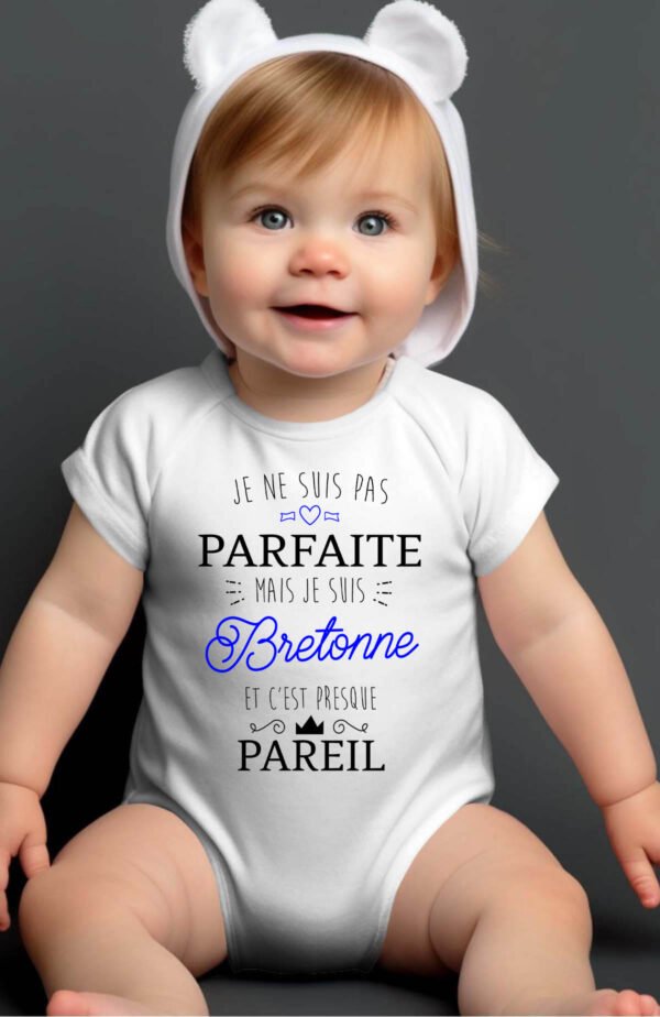 pas parfaite bretonne - Body Bébé Fille