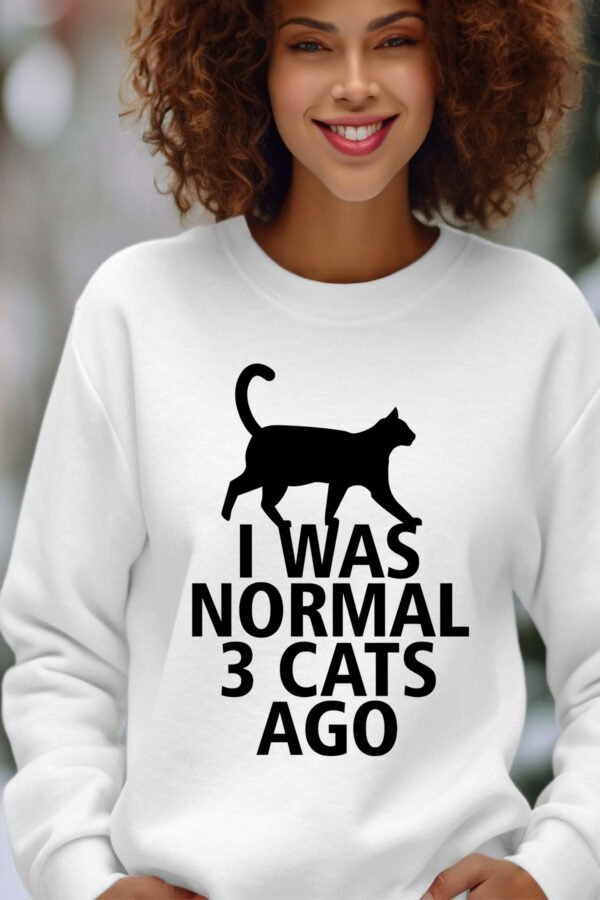 Sweat Col Rond Femme en Gros | 3 cat ago