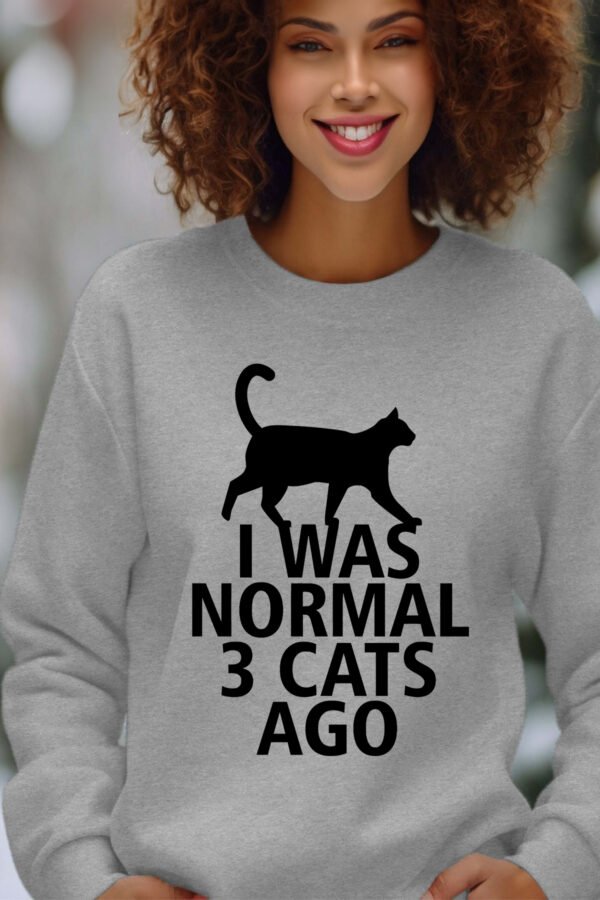 Sweat Col Rond Femme en Gros | 3 cat ago