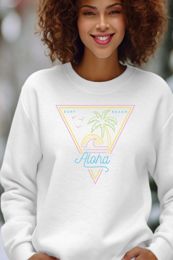 Sweat Col Rond Femme en Gros | Aloha