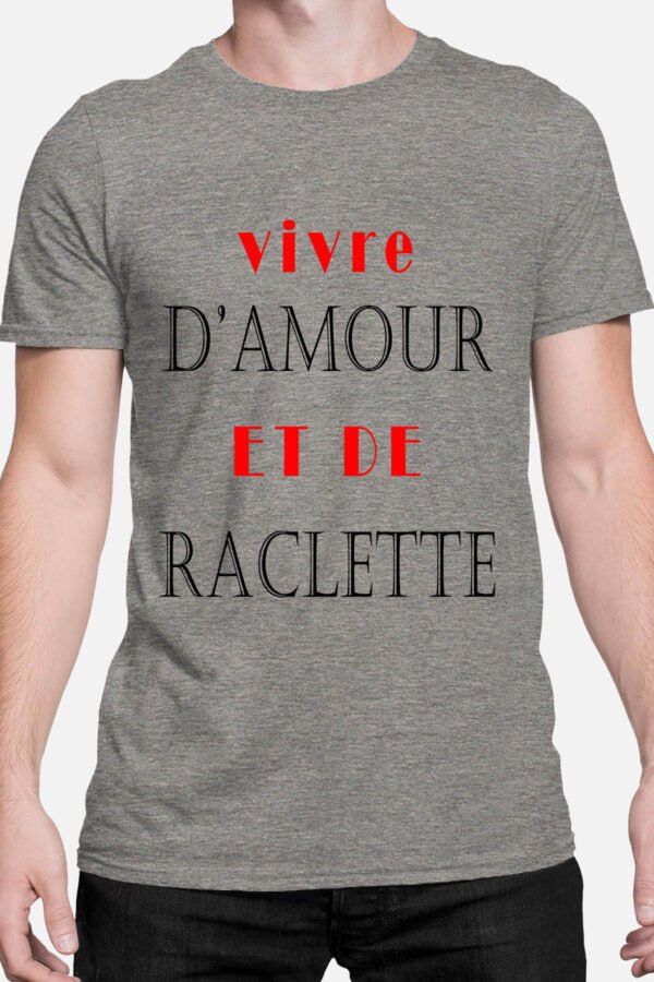 Amour Raclette   - Tshirt Homme