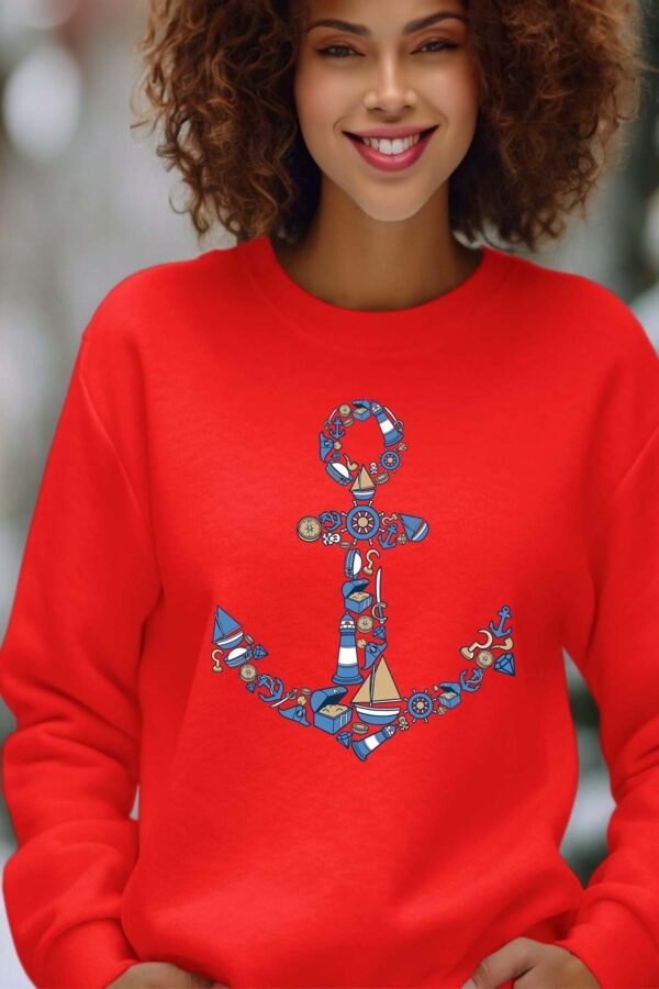 Sweat Col Rond Femme en Gros | Anchor Multi