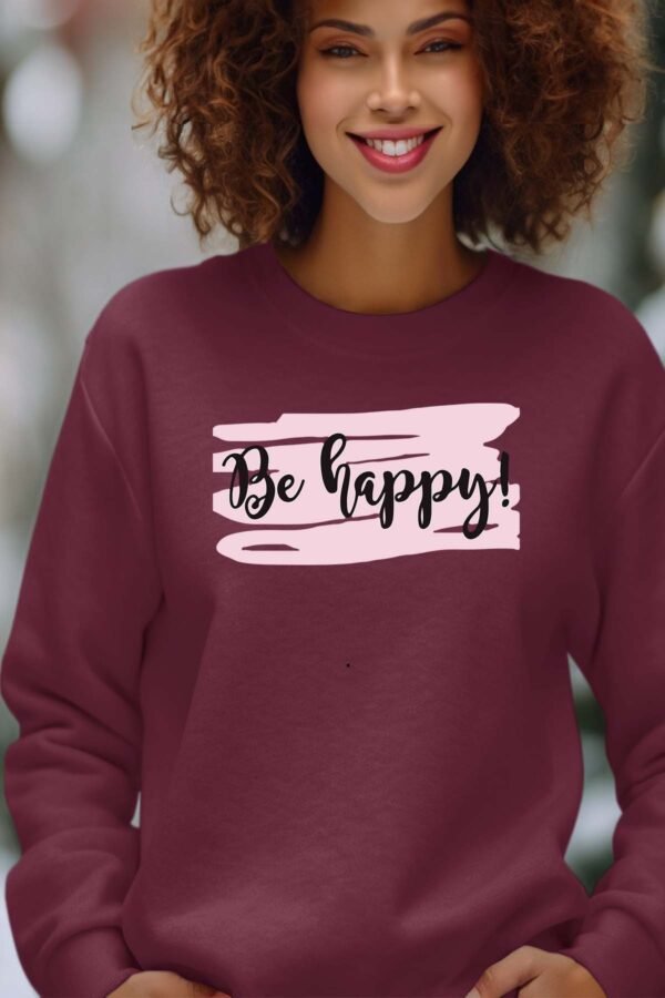 Sweat Col Rond Femme en Gros | Be Happy Style