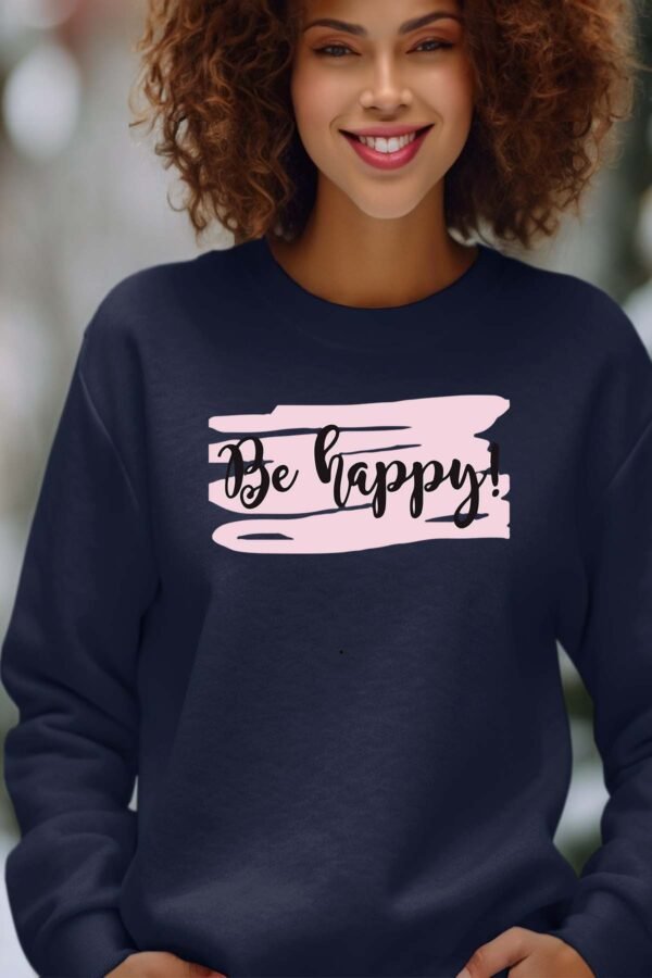 Sweat Col Rond Femme en Gros | Be Happy Style