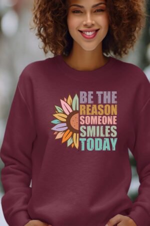 Sweat Col Rond Femme en Gros | Be the reason