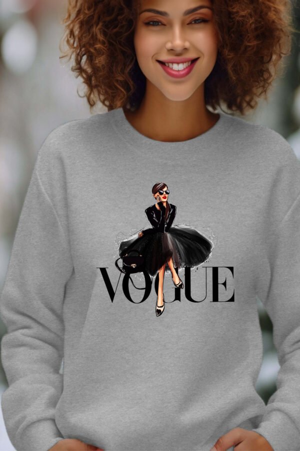 Sweat Col Rond Femme en Gros | Black Vogue