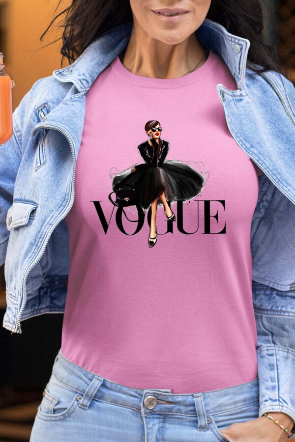 Black Vogue  - Tshirt Femme