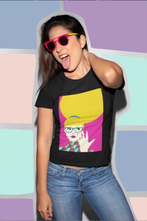 Blonde lunette - Tshirt Femme