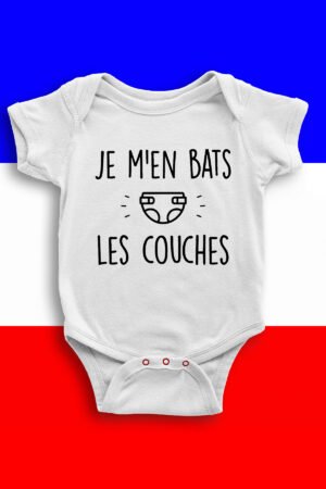 Bats les couches - Body bébé garçon
