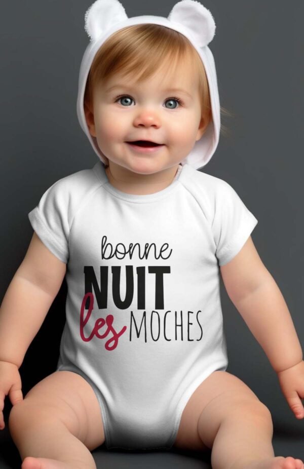 Bonne nuit - Body Bébé Fille