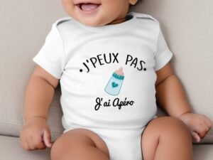 j'peux pas j'ai apéro - Body bébé garçon