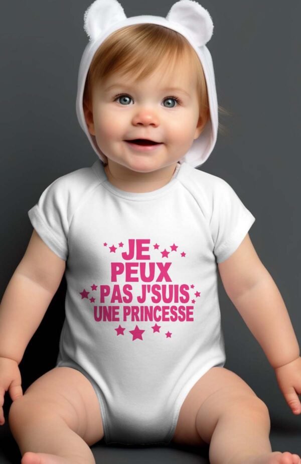 J'peux pas j'suis une princesse - Body Bébé Fille