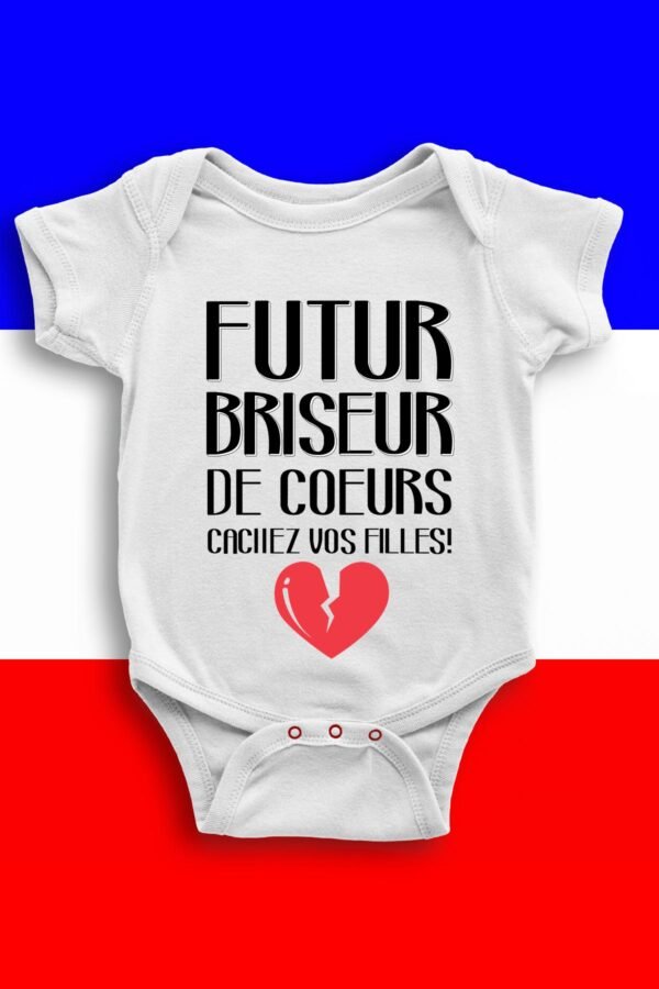 Futur briseur de cœurs - Body bébé garçon