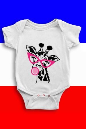Girafe gum - Body Bébé Fille
