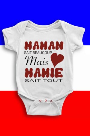 Mamie sait tout - Body Bébé Fille