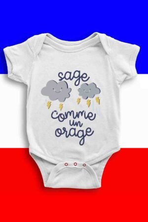 Sage comme Orage - Body bébé garçon