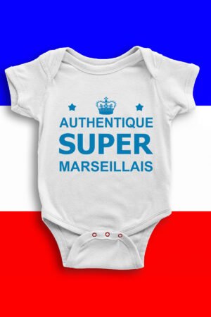 Authentique marseillais - Body bébé garçon