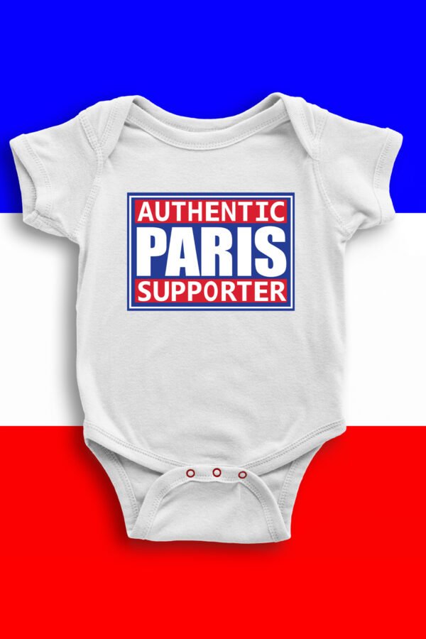 Authentic paris supporter - Body bébé garçon